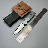 Pro-Tech TR-3 Custom Automatic Knife Titanium TR-3.007