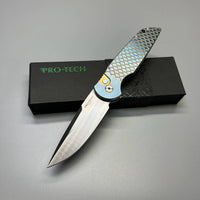 Pro-Tech TR-3 Custom Automatic Knife Titanium TR-3.007