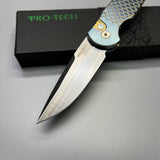 Pro-Tech TR-3 Custom Automatic Knife Titanium TR-3.007