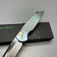 Pro-Tech TR-3 Custom Automatic Knife Titanium TR-3.007