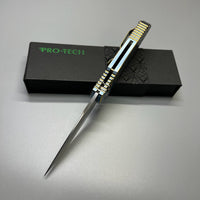 Pro-Tech TR-3 Custom Automatic Knife Titanium TR-3.007