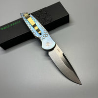 Pro-Tech TR-3 Custom Automatic Knife Titanium TR-3.007