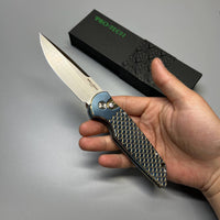 Pro-Tech TR-3 Custom Automatic Knife Titanium TR-3.007