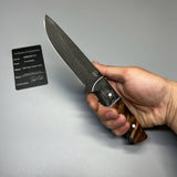 Daniel Custom, All Handmade, Carbon Steel Camping Knife