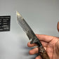 Daniel's Handmade Custom Recurve Knife Hand Forged Damascus