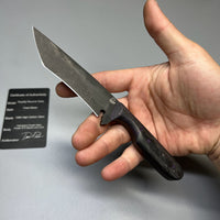 Daniel's Handmade Custom Recurve Knife Hand Forged carbon steel Full tang