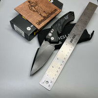 Hogue X5 Flipper 4" Black CPM-154 Spear Point Blade, Black Aluminum Handles 34559