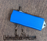 Blue OTF moneyclip