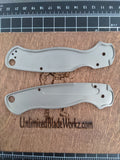 Titanium Spyderco Paramilitary 2 Scales