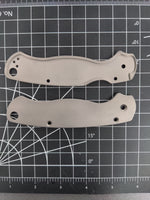 Titanium Spyderco Paramilitary 2 Scales