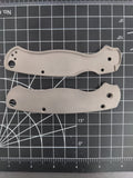 Titanium Spyderco Paramilitary 2 Scales