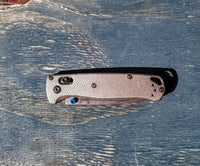 Basket Weave Titanium Benchmade Bugout 535