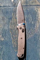 Basket Weave Titanium Benchmade Bugout 535