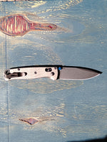 Basket Weave Titanium Benchmade Bugout 535