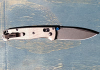 Basket Weave Titanium Benchmade Bugout 535