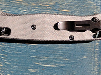 Basket Weave Titanium Benchmade Bugout 535