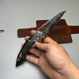 RMOR Knives Squirrel with Aegir Damasteel