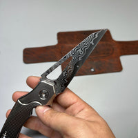 RMOR Knives Squirrel with Aegir Damasteel