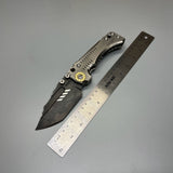 NEW MILLER BROS BLADES T1 Custom Folding Knife