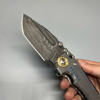 NEW MILLER BROS BLADES T1 Custom Folding Knife heavy