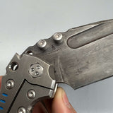 NEW MILLER BROS BLADES T1 Custom Folding Knife heavy