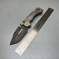 NEW MILLER BROS BLADES T1 Custom Folding Knife heavy