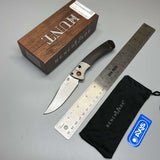 Benchmade Hunt Crooked River Folding 4.00" S30V Clip Point Blade, Dymondwood Handles with Aluminum Bolsters - 15080-2