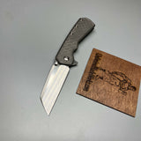 Delta flipper by A2D Basket Weave Ti handles