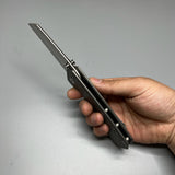 Delta flipper by A2D Basket Weave Ti handles