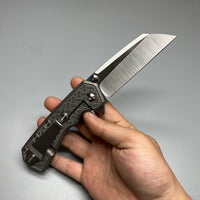 Delta flipper by A2D Basket Weave Ti handles