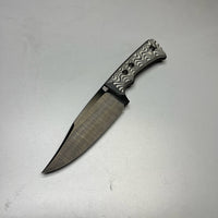 A2D EDC Fixed Knife DLC G10 Kydex handmade knives