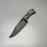 A2D EDC Fixed Knife DLC G10 Kydex handmade knives