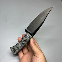 A2D EDC Fixed Knife DLC G10 Kydex handmade knives