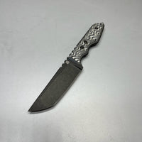 A2D EDC Fixed Knife DLC G10 Kydex handmade knives