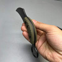 A2D EDC Fixed Knife DLC G10 Kydex handmade claw knife