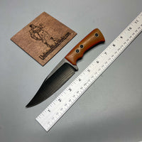 A2D EDC Fixed Knife DLC G10 Kydex handmade knives