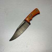 A2D EDC Fixed Knife DLC G10 Kydex handmade knives