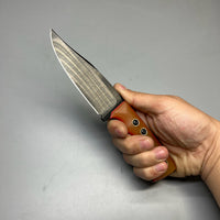 A2D EDC Fixed Knife DLC G10 Kydex handmade knives