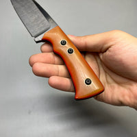 A2D EDC Fixed Knife DLC G10 Kydex handmade knives