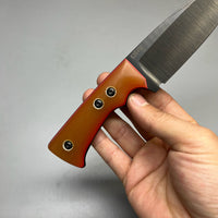 A2D EDC Fixed Knife DLC G10 Kydex handmade knives