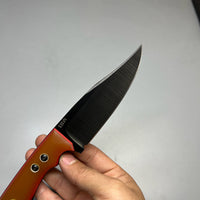 A2D EDC Fixed Knife DLC G10 Kydex handmade knives