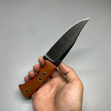 A2D EDC Fixed Knife DLC G10 Kydex handmade knives