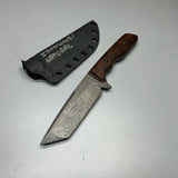 A2D EDC Fixed Knife DLC G10 Kydex handmade knives