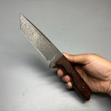A2D EDC Fixed Knife DLC G10 Kydex handmade knives