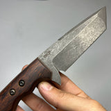 A2D EDC Fixed Knife DLC G10 Kydex handmade knives