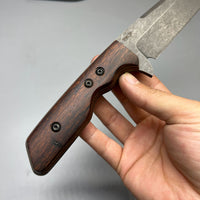 A2D EDC Fixed Knife DLC G10 Kydex handmade knives