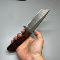 A2D EDC Fixed Knife DLC G10 Kydex handmade knives