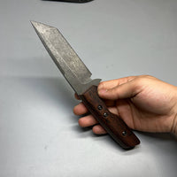 A2D EDC Fixed Knife DLC G10 Kydex handmade knives