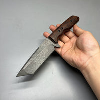 A2D EDC Fixed Knife DLC G10 Kydex handmade knives