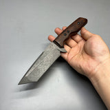 A2D EDC Fixed Knife DLC G10 Kydex handmade knives
